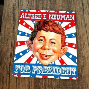Alfred‎ E Newman For President Mouse Pad
